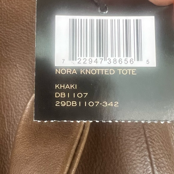 FRYE Nora knotted tote BNWT color is Khaki $248 - Picture 14 of 16